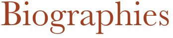         Biographies