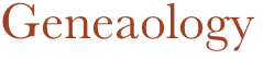 Geneaology