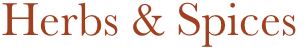         Herbs & Spices