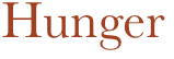 Hunger