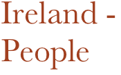 Ireland - 
People