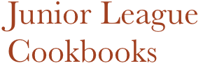 Junior League Cookbooks