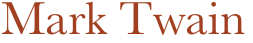 Mark Twain