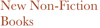 New Non-Fiction Books