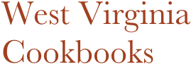 West Virginia Cookbooks